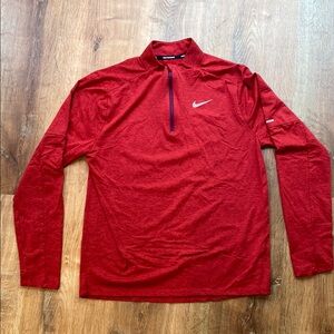 Nike running dri-fit quarter zip long sleeve